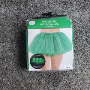 Light up Adult one size Green Tutu Skirt